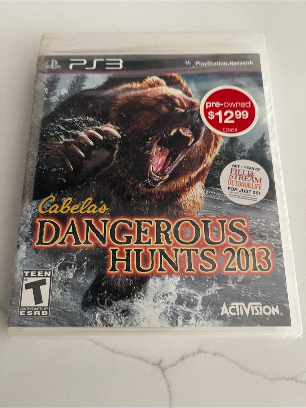 Cabela's Dangerous Hunts 2013 for PS3 - Brown sealed